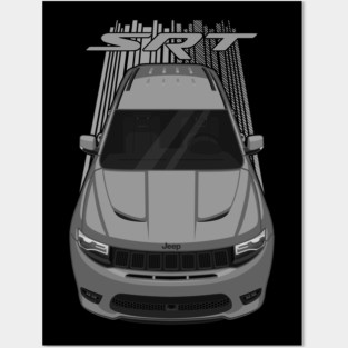 Jeep Grand Cherokee SRT 2017 - 2020 - Billet Silver Posters and Art