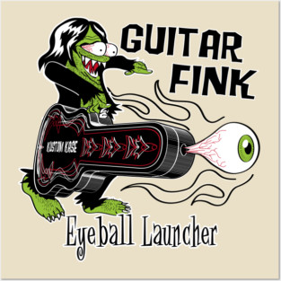 GUITAR FINK Posters and Art
