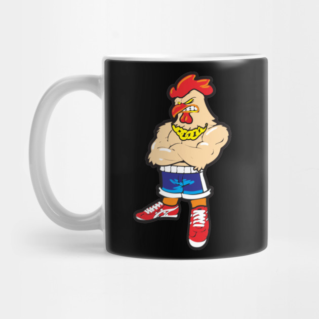 Chicken Boxing Champion - Funny Farm Animal Design by Urbanprint