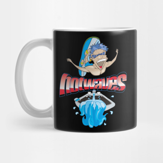 Summer Vibes Surfer Hotwaves Shirt by Urbanprint