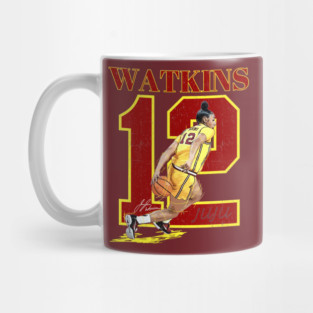 Juju - Watkins #12 women basketball cartoon back dribble Mug