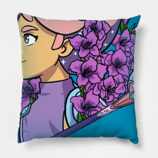 Gladiolus Glimmer Pillow
