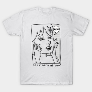 Lichtenstein.WOW! T-Shirt