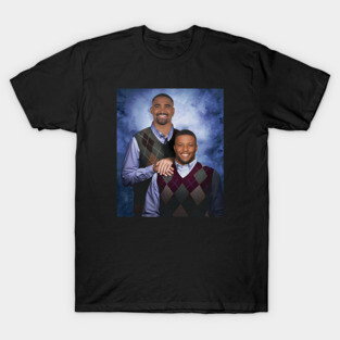 Philadelphia Football Jalen Hurts Saquon Barkley Step Brothers T-Shirt