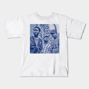 De La Soul Blue Vintage Kids T-Shirt