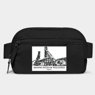 Mining Sites of Wallonia - Belgium Bag