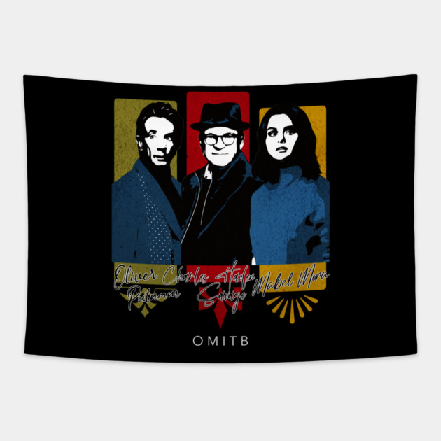 Only Murders at the Arconia - OMITB Distressed Signature Look Tapestry by Joaddo