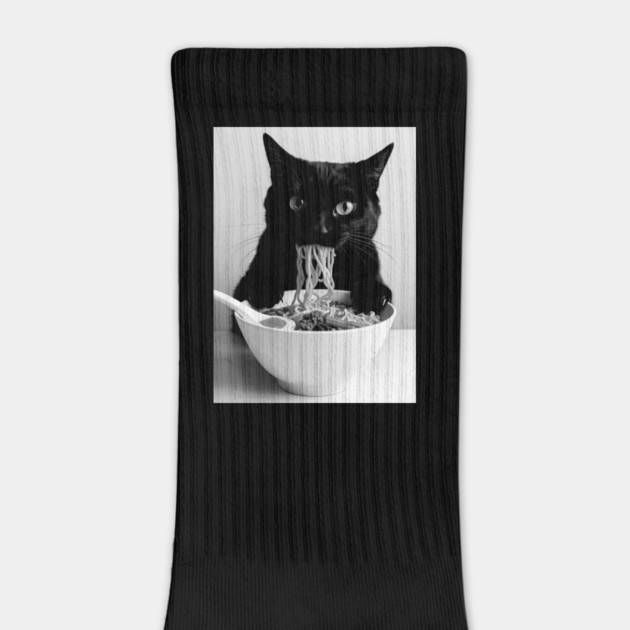 Cat and Ramen-2 by Megadorim