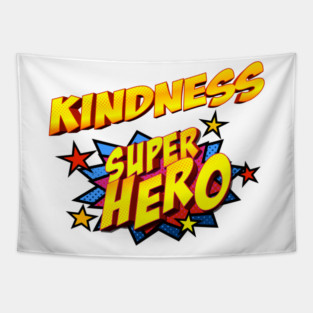 Kindness Superhero Tapestry