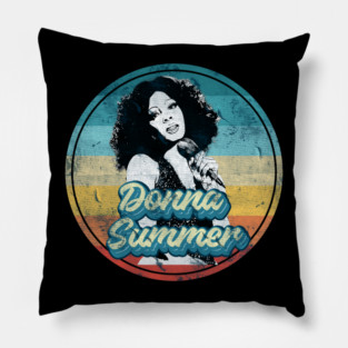 Donna Summer Singer Music Disco Pillow