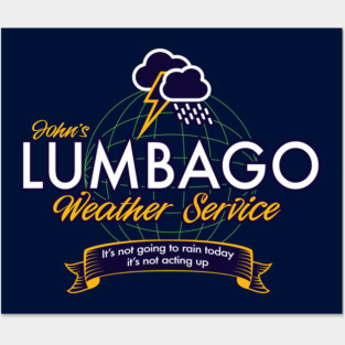 Lumbago Weather Service Posters and Art