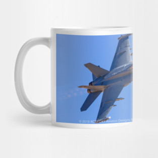 EA-18G Growler Afterburner Fly-By Mug