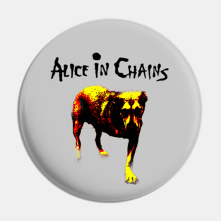 Alice in Chains : Today's Rock Bands Pin