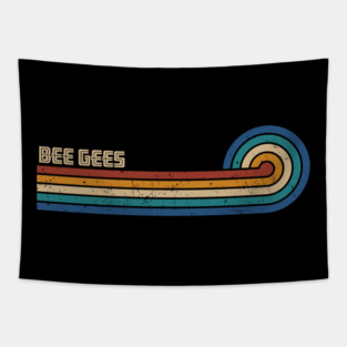 Bee Gees - Retro Sunset Tapestry