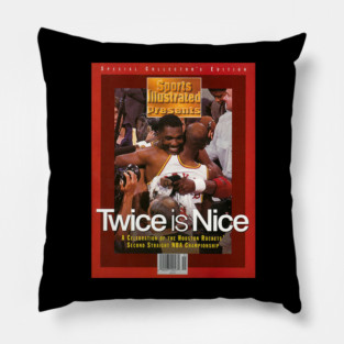 Hakeem Olajuwon & Clyde Drexler 1995 Pillow