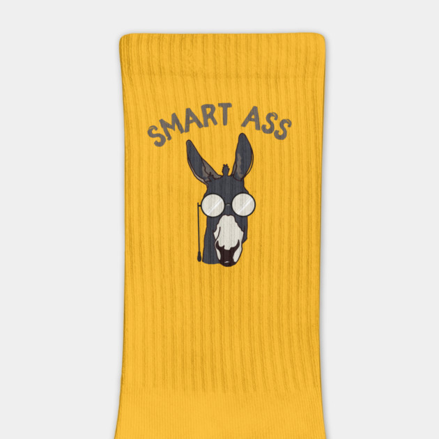 Smart Ass Donkey Funny by The WYLD Tribe