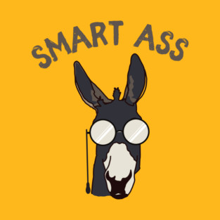 Smart Ass Donkey Funny T-Shirt