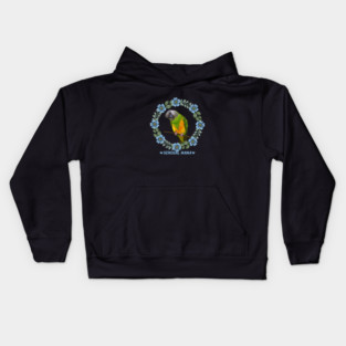 Cute Senegal Parrot - Senegal Mama Kids Hoodie