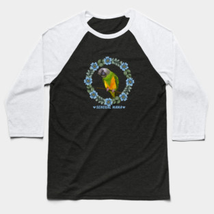 Cute Senegal Parrot - Senegal Mama Baseball T-Shirt