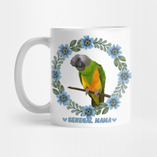 Cute Senegal Parrot - Senegal Mama Mug