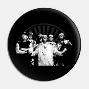 white shadow hip hop Pin