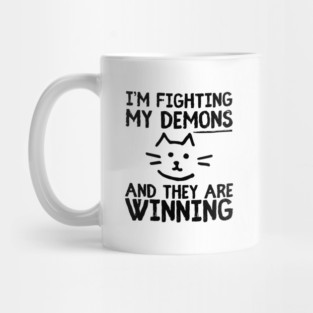 Cat Meme Sarcastic Mug