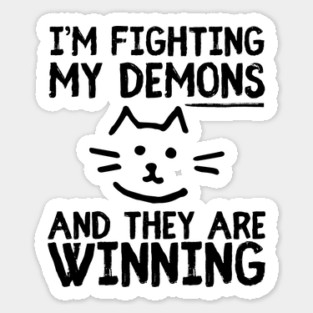 Cat Meme Sarcastic Magnet