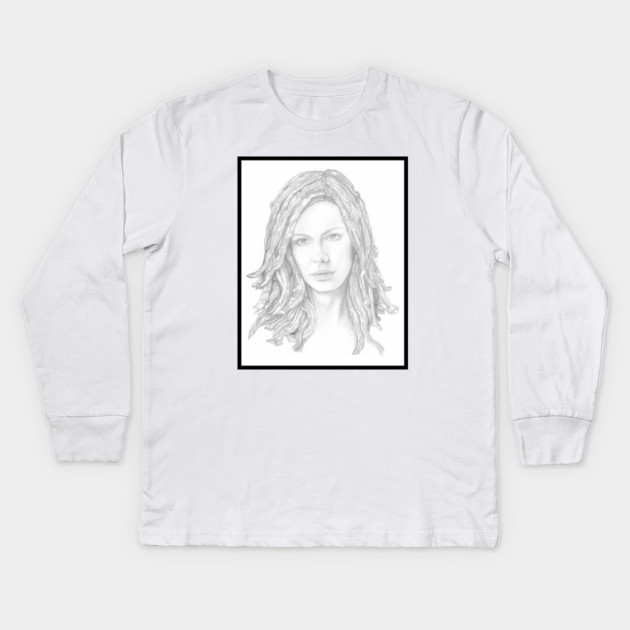 Kate Baconhair Kids Long Sleeve T-Shirt by baconsale