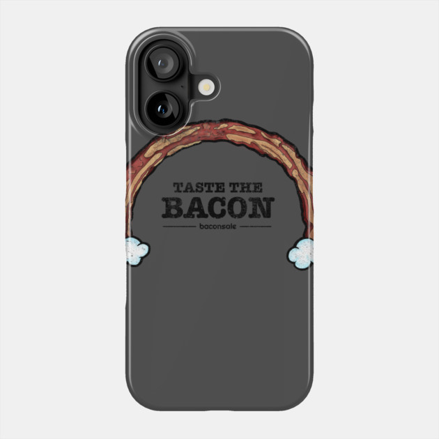 Taste the Bacon Phone Case by baconsale