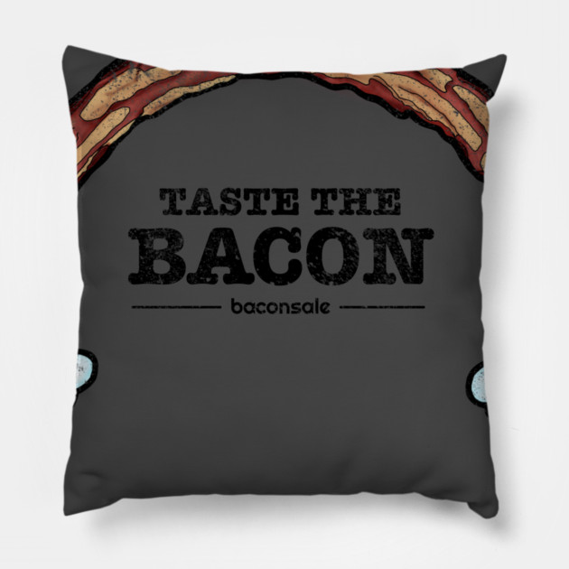 Taste the Bacon Pillow by baconsale