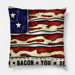 The Baconsale Flag Pillow