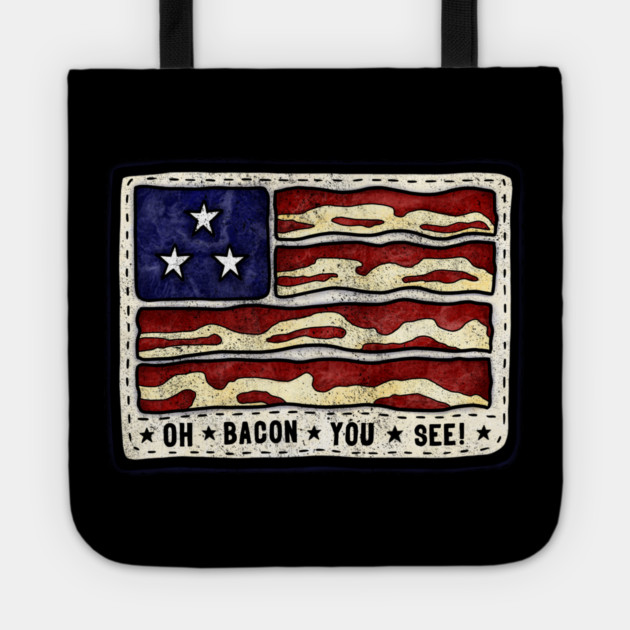 The Baconsale Flag Tote by baconsale