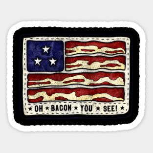 The Baconsale Flag Sticker
