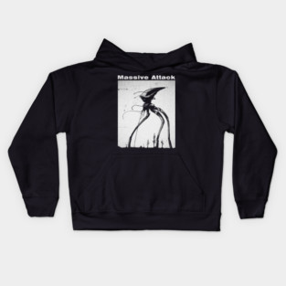 Massive Attack Fanart - Vintage Style Kids Hoodie