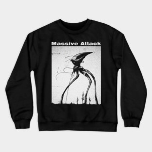 Massive Attack Fanart - Vintage Style Crewneck Sweatshirt