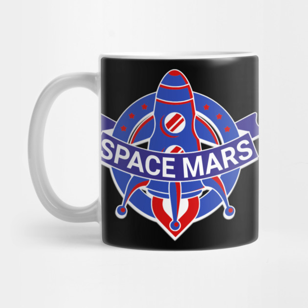 Outer Space Adventure - Colorful Rocket Ship Print by Urbanprint