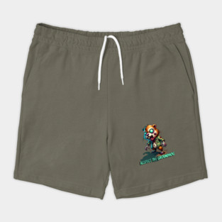 Zombie Groundhog Shorts