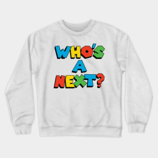 Who's A Next? Luigi Gamer Crewneck Sweatshirt