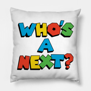 Who's A Next? Luigi Gamer Pillow