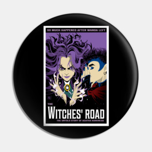 Wicked Agatha Pin