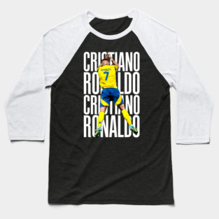 Cristiano Ronaldo Siuuuu Celebration Baseball T-Shirt