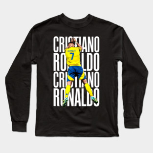 Cristiano Ronaldo Siuuuu Celebration Long Sleeve T-Shirt