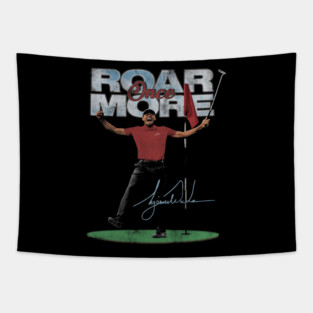 Tiger Woods Roar Once More Tapestry