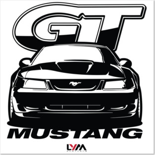 New Edge 1999-2004 Ford Mustang GT Posters and Art