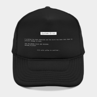 System Error Hat
