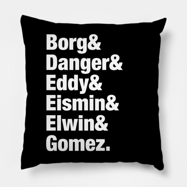 Stern Pinball Designers '24 (black) Pillow by DRI374