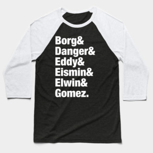 Stern Pinball Designers '24 (black) Baseball T-Shirt