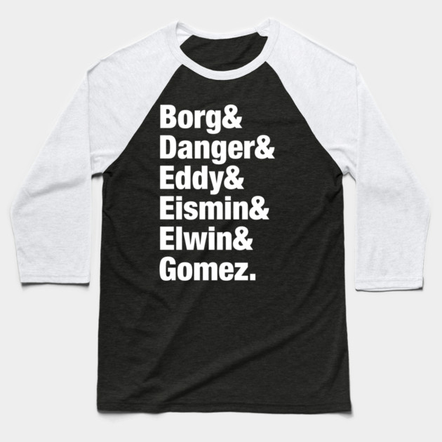 Stern Pinball Designers '24 (black) Baseball T-Shirt by DRI374