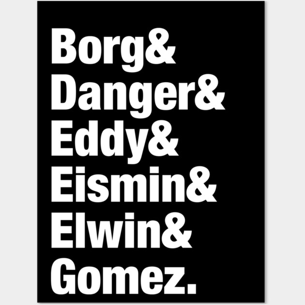 Stern Pinball Designers '24 (black) Wall Art by DRI374