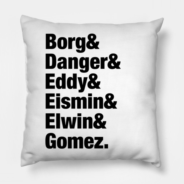 Stern Pinball Designers '24 (white) Pillow by DRI374